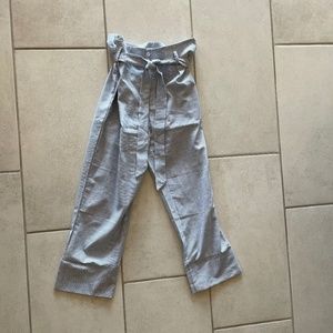 Seer Sucker Pants-Balloon waisted SIZE M